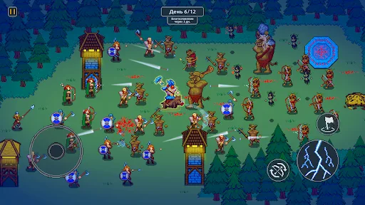 Viking Hero TD: Roguelike RTS мод скриншот 1