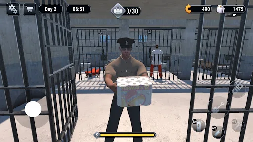 Prison Escape Simulator 3D мод меню скриншот 3