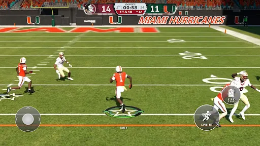 EA College Football Mobile 27 мод скриншот 1