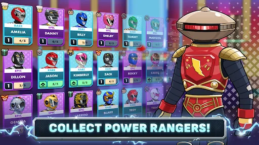 Power Rangers Mighty Force мод меню скриншот 3