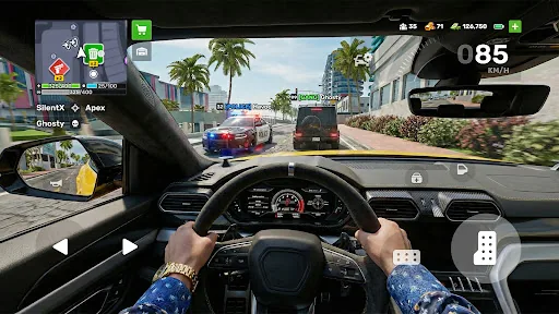 Flex City: Online RP Car Game мод меню скриншот 3