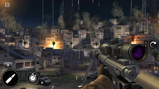 War Sniper: ФПС шутер мод скриншот 6