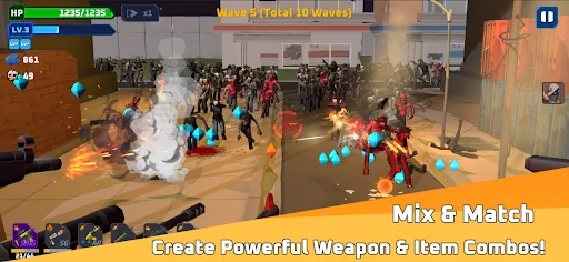 Bulletstorm: Зомби FPS TD взлом скриншот 7