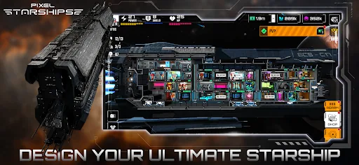 Pixel Starships 2 взлом скриншот 2