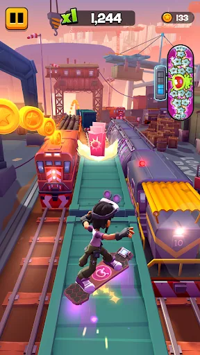 Subway Surfers City взлом скриншот 2
