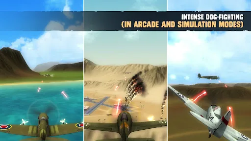 War Dogs: Air Combat Flight Si мод скриншот 1