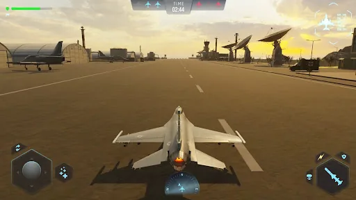 Sky Warriors: воздушные бои мод скриншот 1