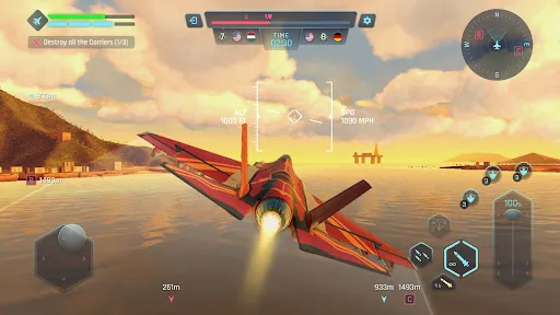 Sky Warriors: воздушные бои взлом скриншот 2
