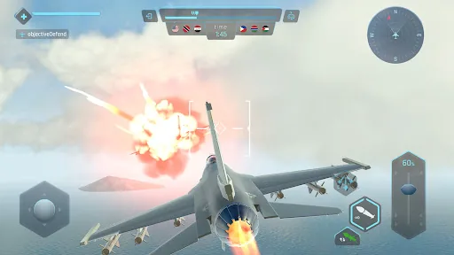 Sky Warriors: воздушные бои апк скриншот 5